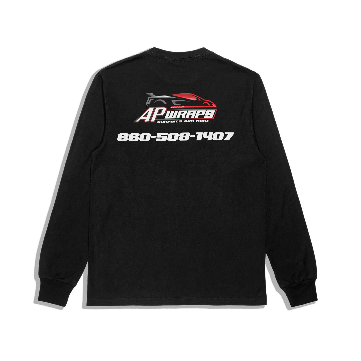 "AP WRAPS" LONG-SLEEVE TEE