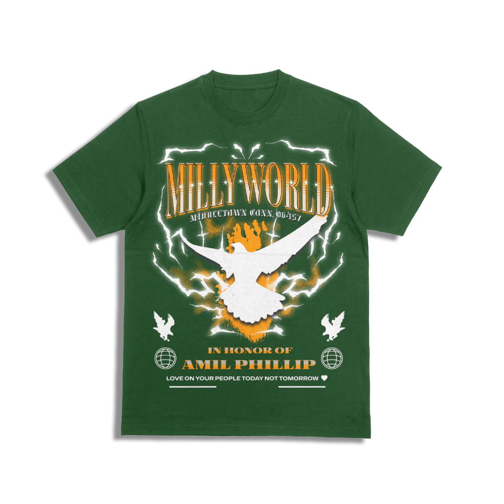 "MILLYWORLD" SHORT-SLEEVE TEE