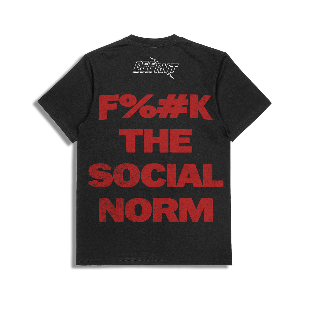 "F%#K THE SOCIAL NORM" SHORT-SLEEVE TEE