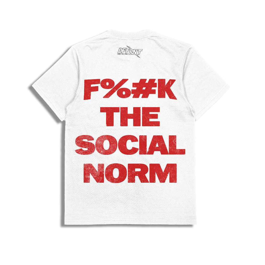 "F%#K THE SOCIAL NORM" SHORT-SLEEVE TEE